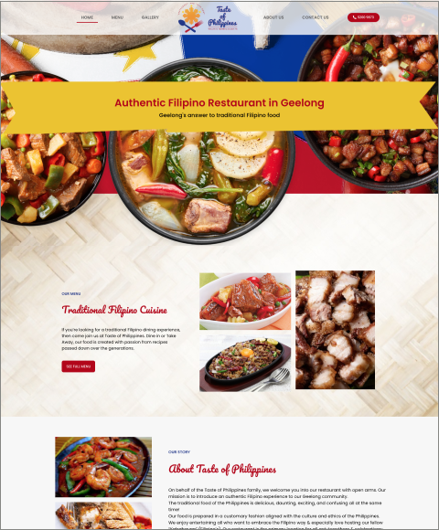 portfolio - taste of philippines - andrew digital